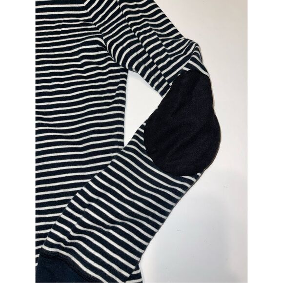Ralph Lauren Black and White Striped Long Sleeve Tees - Picture 2 of 8